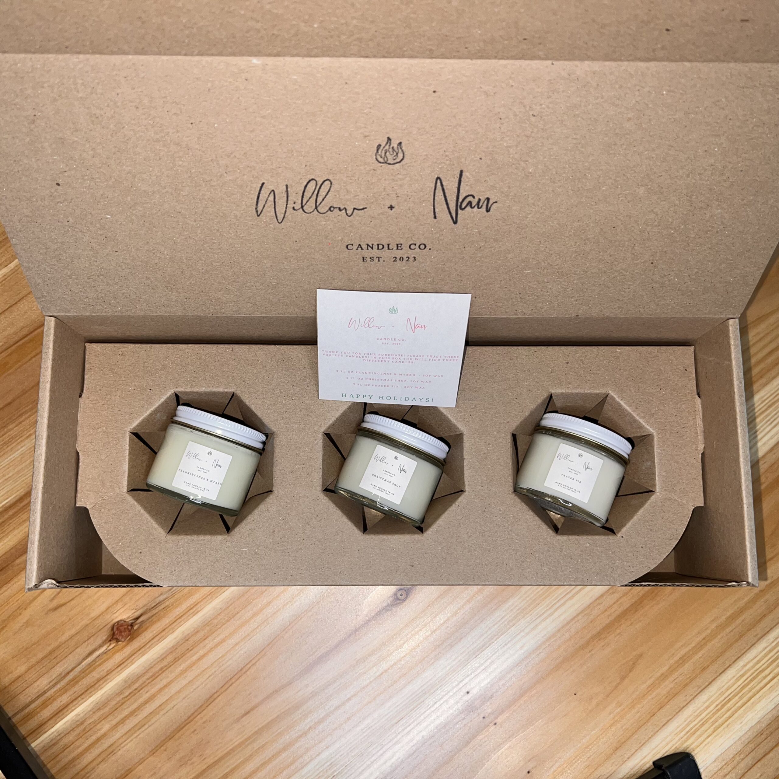 2 oz 3 pack candle bundle